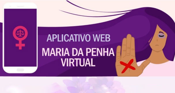 App Maria da Penha Virtual agiliza medida protetiva