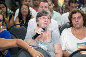 A síndica Regina Feitosa pede mais informações sobre a lei de autovistoria predial